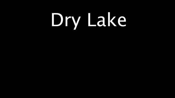 Possible Dry Lake